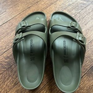 Never worn with box: Birkenstock Arizona Eva